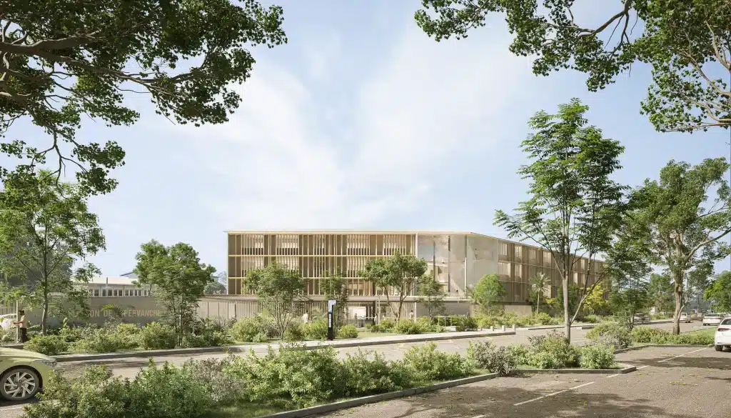 Lycee-des-Metiers-de-la-mer. Elioth, image Atelier Architectes