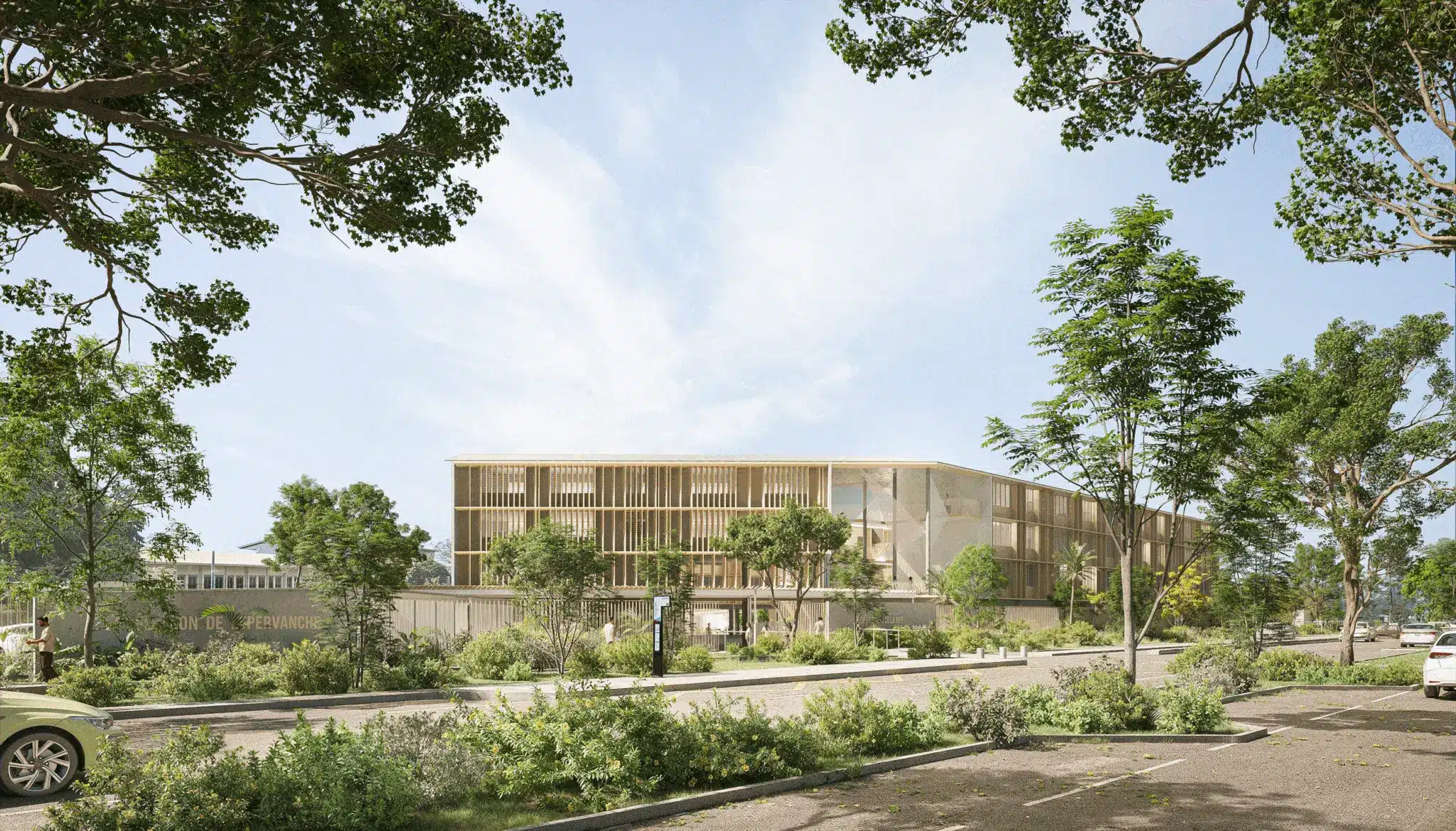 Lycee-des-Metiers-de-la-mer. Elioth, image Atelier Architectes
