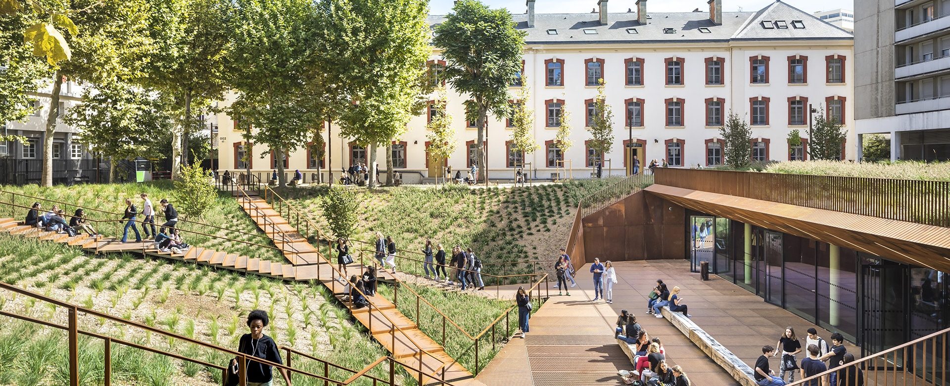 Renovation - Chartier Dalix _ conception elioth